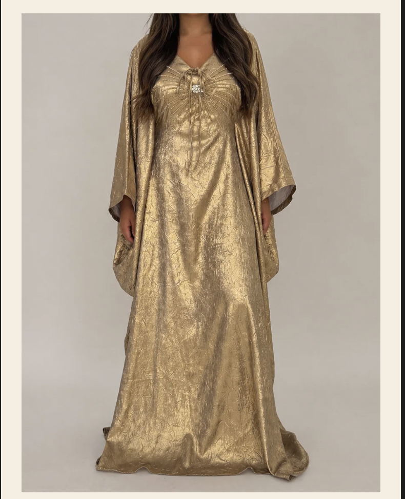 Golden dress